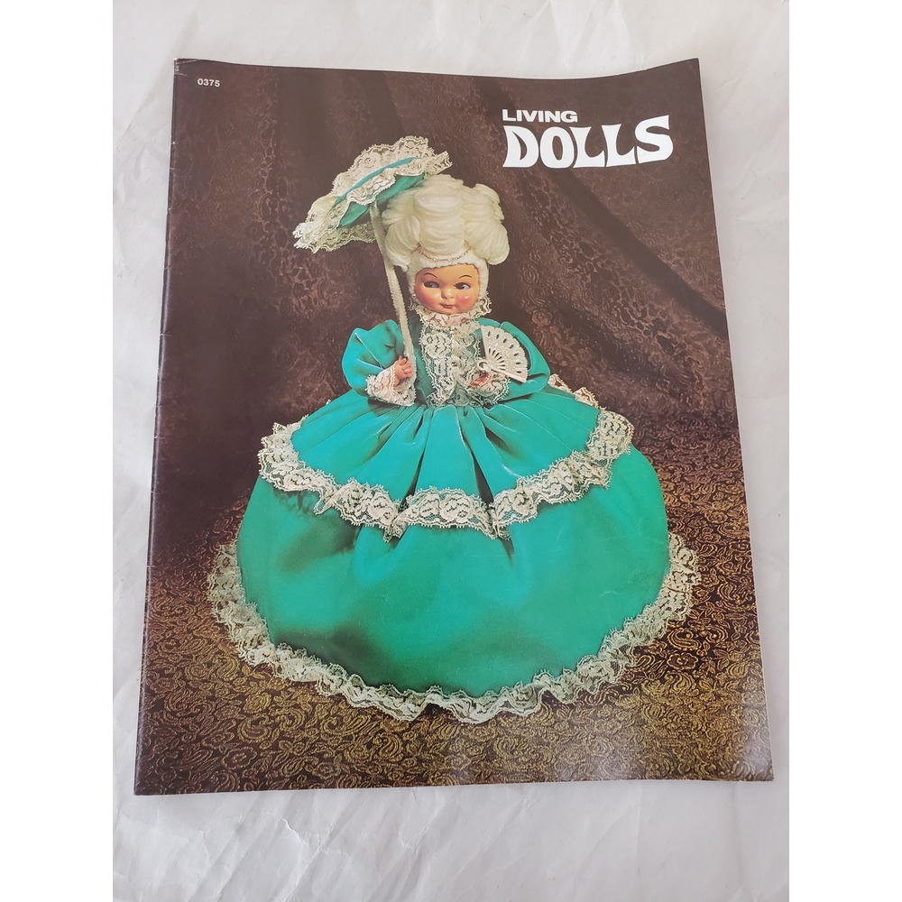 Vintage 1972‎ Living Dolls Mangelsen Craft Pattern Instruction Booklet 0375